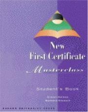 Cover of: New First Certificate Masterclass