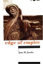 Cover of: Edge of empire: postcolonialism and the city
