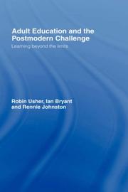 Cover of: Adult education and the postmodern challenge: learning beyond the limits