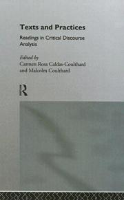 Cover of: Texts and Practices by Caldas-Coulthar