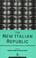 Cover of: The New Italian Republic 