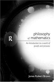 Cover of: Philosophy of mathematics by Brown, James Robert.