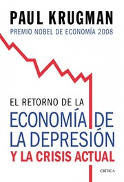 Cover of: El retorno de la economía de la depresión y la crisis actual by Paul R. Krugman