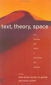 Cover of: Text, Theory, Space by Sarah Nuttall