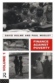 Cover of: Finance Against Poverty
