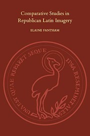 Cover of: Comparative Studies in Republican Latin Imagery by Elaine Fantham