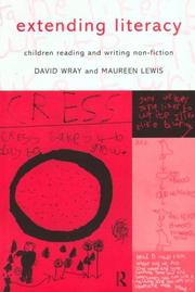 Cover of: Extending Literacy: Children reading and writing non-fiction
