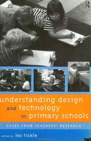 Cover of: Understanding design and technology in primary schools by edited by Les Tickle.
