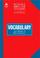Cover of: Vocabulary (Resource Books for Teachers)