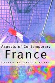 Cover of: Aspects of contemporary France by edited by Sheila Perry.