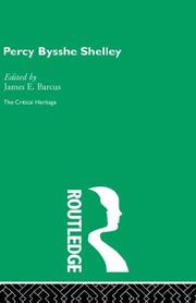 Cover of: Percy Bysshe Shelley: The Critical Heritage