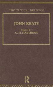 Cover of: John Keats: The Critical Heritage