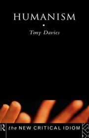 Humanism by Davies, Tony