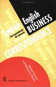 Cover of: Spanish business correspondence