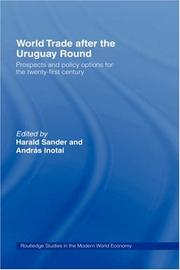 Cover of: World Trade after the Uruguay Round by Harold Sander