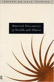 Cover of: Material Discourses of Health and Illness
