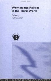 Cover of: Women and politics in the Third World by edited by Haleh Afshar.