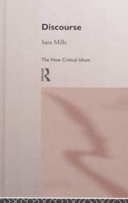 Cover of: Discourse by Sara Mills