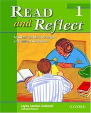 Cover of: Read and reflect 1 by Jayme Adelson-Goldstein
