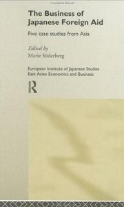 Cover of: The Business of Japanese Foreign Aid by M. Soderberg