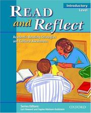 Cover of: Read and reflect, introductory level: academic reading strategies and cultural awareness.