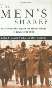 The men's share? by Angela V. John