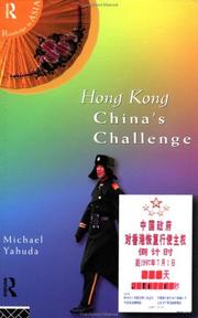 Cover of: Hong Kong: China's challenge