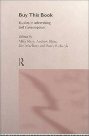 Cover of: Buy This Book: Studies in Advertising and Consumption (Communication & Media)