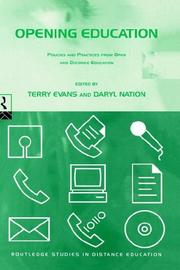 Cover of: Opening Education by Terry Evans