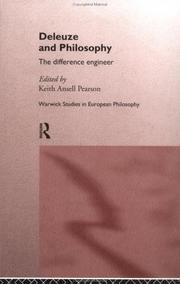 Cover of: Deleuze and philosophy: the difference engineer