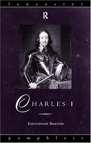 Cover of: Charles I by Christopher Durston