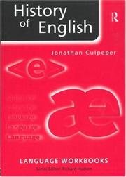 Cover of: History of English