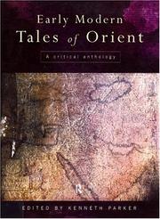 Cover of: Early Modern Tales of Orient: A Critical Anthology