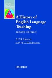 Cover of: Oxford Applied Linguistics: A History of English Language Teaching (Oxford Applied Linguistics)