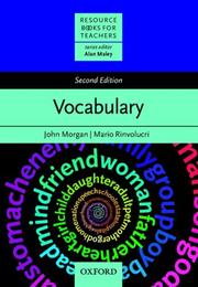 Cover of: Vocabulary (Resource Books for Teachers)