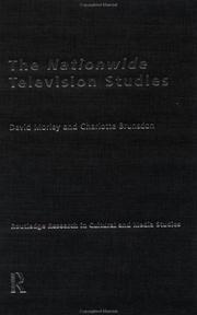 Cover of: The Nationwide Television Studies by David Morley