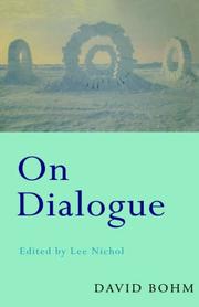 Cover of: On dialogue