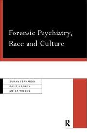 Cover of: Forensic psychiatry, race, and culture