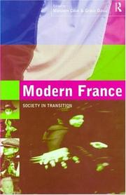 Cover of: Modern France by Malcolm Cook