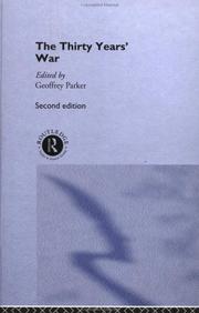 Cover of: The Thirty Years' War by edited by Geoffrey Parker ; with contributions by Simon Adams ... [et al.].