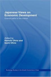 Cover of: Japanese views on economic development: diverse paths to the market