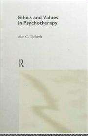 Cover of: Ethics and values in psychotherapy