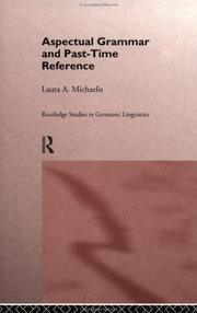 Cover of: Aspectual grammar and past-time reference