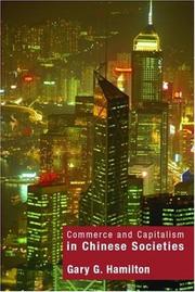 Cover of: Commerce and capitalism in Chinese societies
