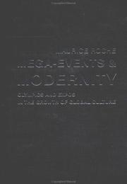 Cover of: Megaevents and Modernity by Maurice Roche