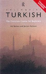 Cover of: Colloquial Turkish: The Complete Course for Beginners (Colloquial Series (Cassette))