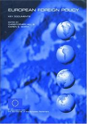 Cover of: European foreign policy: key documents