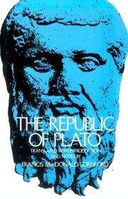 Cover of: The Republic Of Plato | 