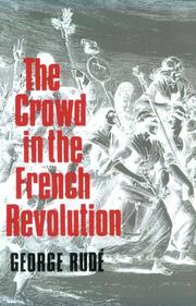 Cover of: The Crowd in the French Revolution (Galaxy Books) by George F. E. Rudé