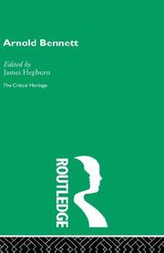 Cover of: Arnold Bennett (The Critical Heritage Series)